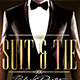 Suit & Tie Party Template - GraphicRiver Item for Sale