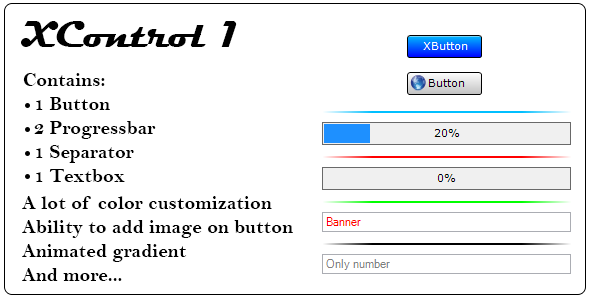 XControl 1, .Net custom control