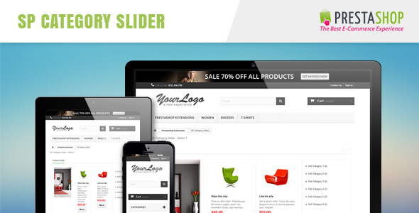 SP Category Slider - Responsive Prestashop Module