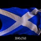 Overlay Flag of Scotland /  Saint Andrew's Cross Billowing - VideoHive Item for Sale