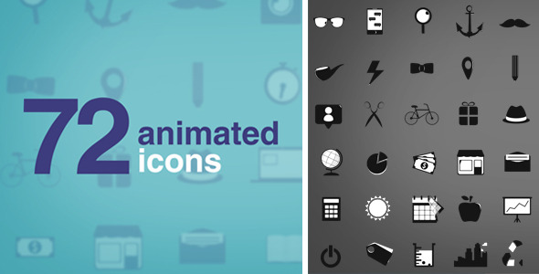 72 Animated Icon Collection