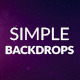 Simple Backdrops - VideoHive Item for Sale