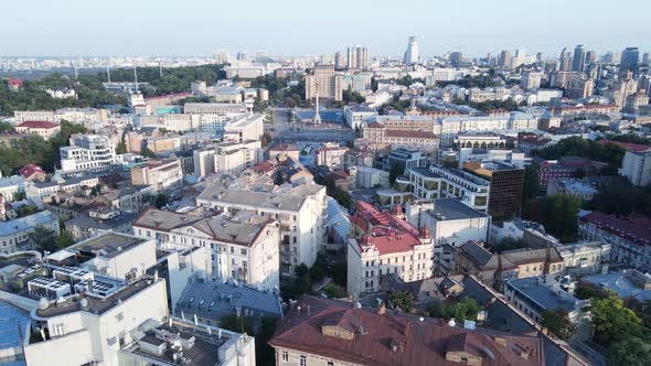 Kyiv - Aerial View of the Capital of Ukraine. Kiev