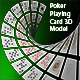 Poker Playing card 3D Model - 3DOcean Item for Sale