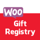 Woocommerce Gift Registry - CodeCanyon Item for Sale
