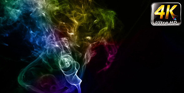 Abstract Colorful Smoke Element 1