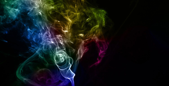 Abstract Colorful Smoke Element 1