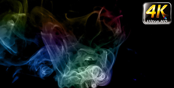 Abstract Colorful Smoke Element 2