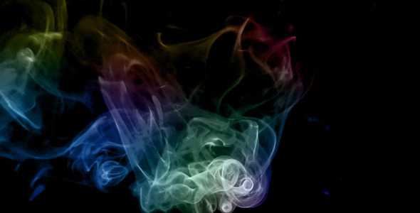 Abstract Colorful Smoke Element 2