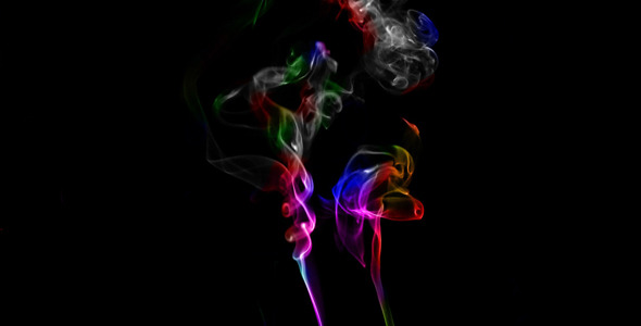 Abstract Colorful Smoke Element 4