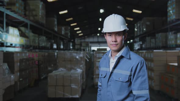 portrait of asian male professional enginner