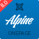 Alpine - Responsive One Page Joomla Template - ThemeForest Item for Sale