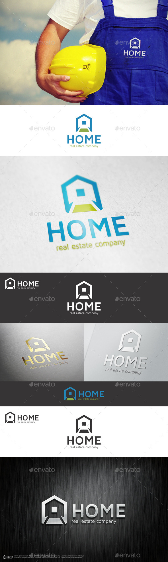 Home Real Estate Company Logo