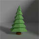 low poly tree - 3DOcean Item for Sale
