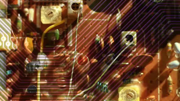 Close-Up Of Computer Circuit Boards 4