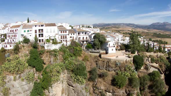 View Of The Beautiful City Of Ronda In Andalucia, Spain. 10