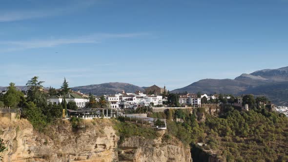 View Of The Beautiful City Of Ronda In Andalucia, Spain. 12