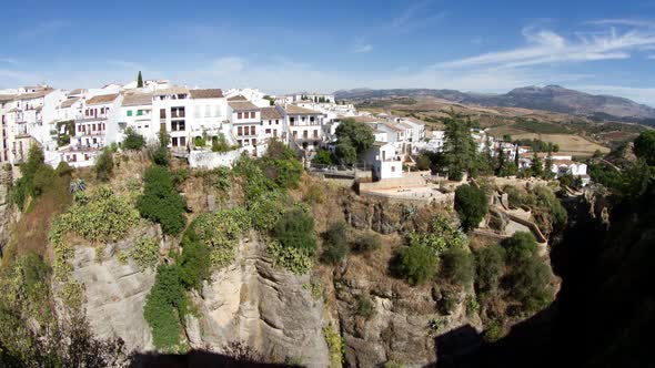 View Of The Beautiful City Of Ronda In Andalucia, Spain. 5