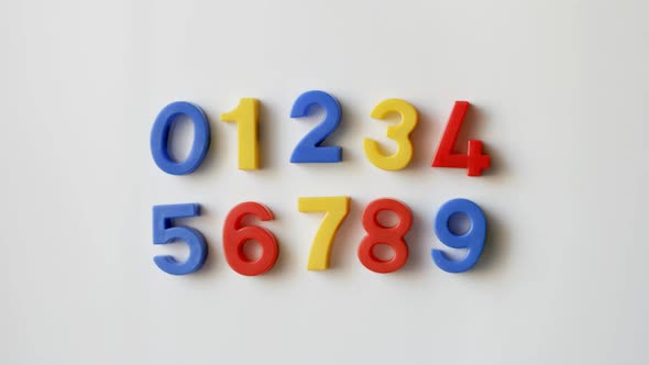 Fridge Number Magnets