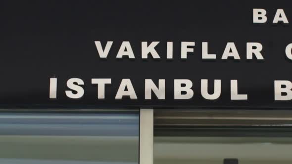 A Sequences Of Different Found Images Of The Word Istanbul, Played Fast