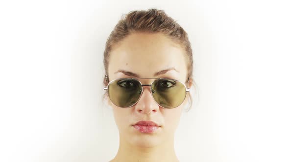 Stopmotion Woman Retro Sunglasses 15