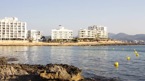 A View Of The Coast In San Antoni,  Ibiza 1