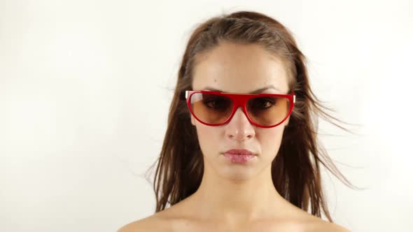 Stopmotion Woman Retro Sunglasses 9