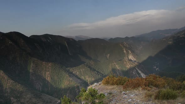 Timelapse Pedraforca Mountain Range 3