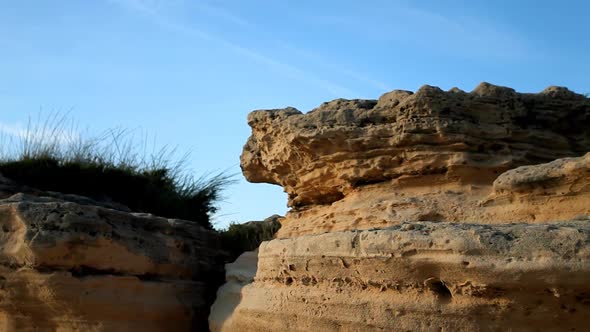 Lapping Of Water Crashing On Rocks 1