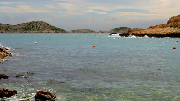 Les Goudes Beach In Marseille, France