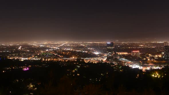 The San Fernando Valley At Night - Los Angeles 2