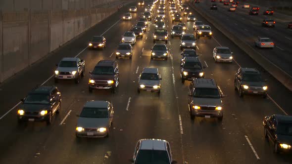 Los Angeles Freeway Traffic - Clip 33 alt