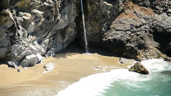 Mcway Falls Beach, Big Sur California 4