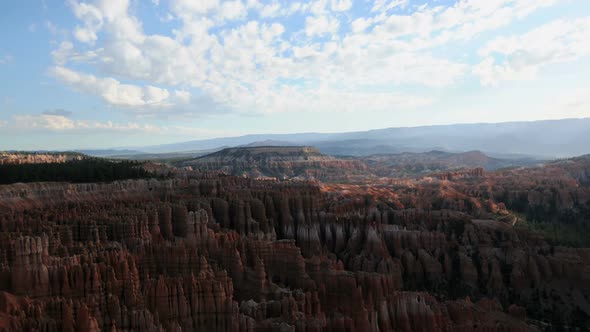 Clouds Rolling Over Bryce Canyon Utah - Clip 1