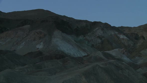 Sunset At Artist Palette Death Valley