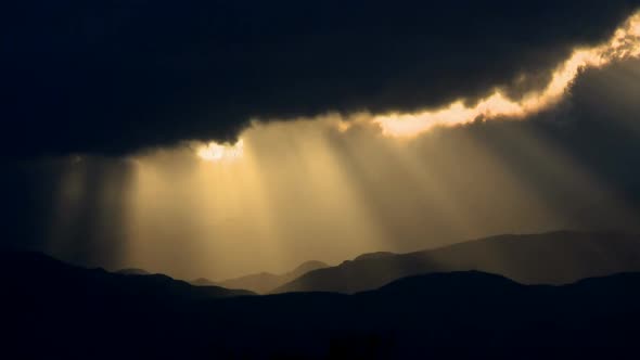 Sunset Clouds & Mountains -1 alt
