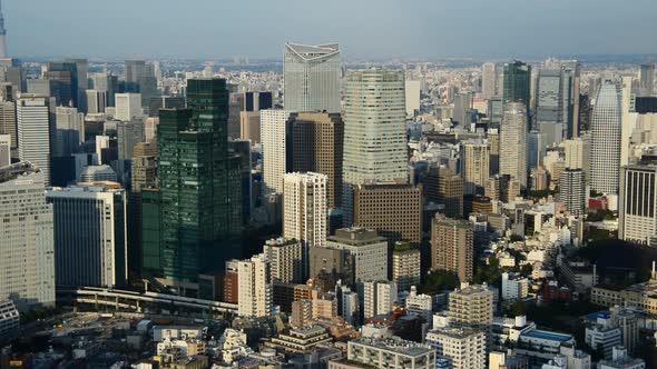 View Of Tokyo Skyline From Roppongi Hills Tower - Tokyo Japan 3