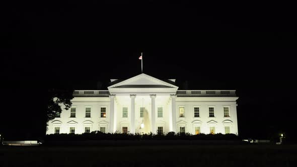 The White House At Night 