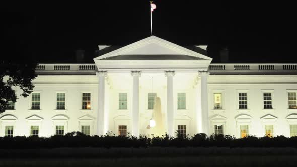 The White House At Night 3
