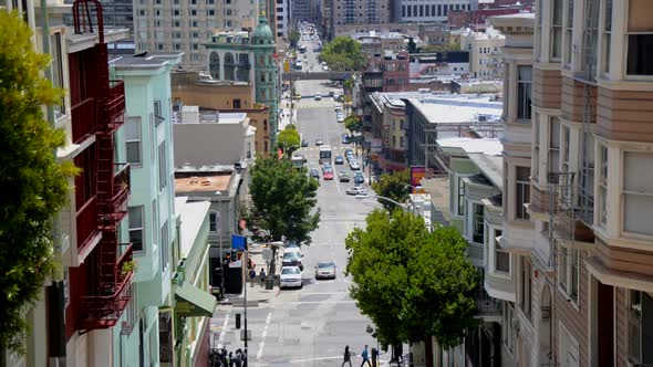 Traffic In Chinatown San Francisco 1