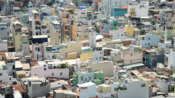 Ho Chi Minh City Buildings Daytime From Above 2