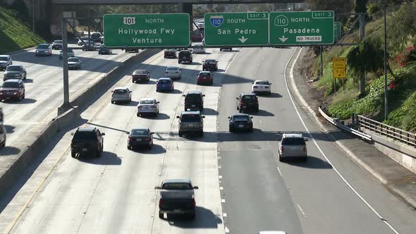 Los Angeles Freeway Traffic 2