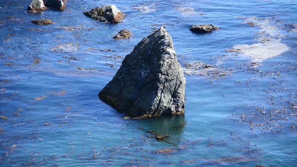 Ocean Waves Crashing On Rocks - Big Sur 6