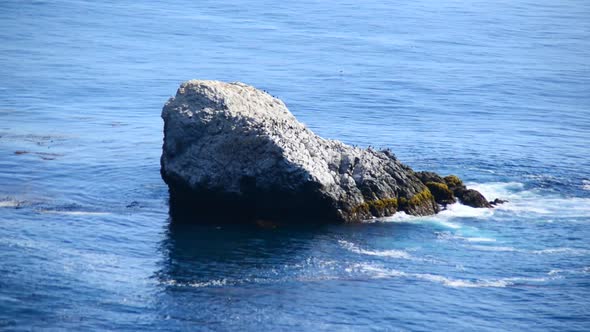 Ocean Waves Crashing On Rocks - Big Sur 7