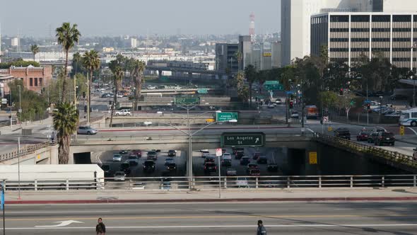 Overpass On The 101 Freeway In Downtown Los Angeles 1 alt