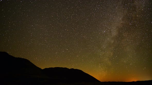 Perseids Meteor Shower In Mojave National Park - 1