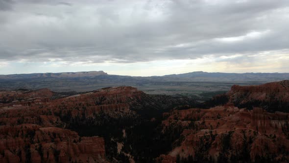 Clouds Passing Over Bryce Canyon - 5