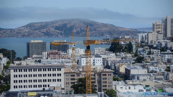 Construction Crane In San Francisco 1