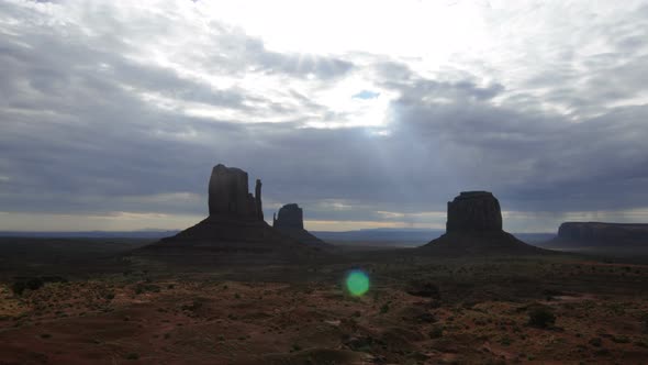 Monument Valley At Sunrise 2