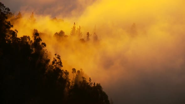 Mountain Sunset Clouds - 1 alt